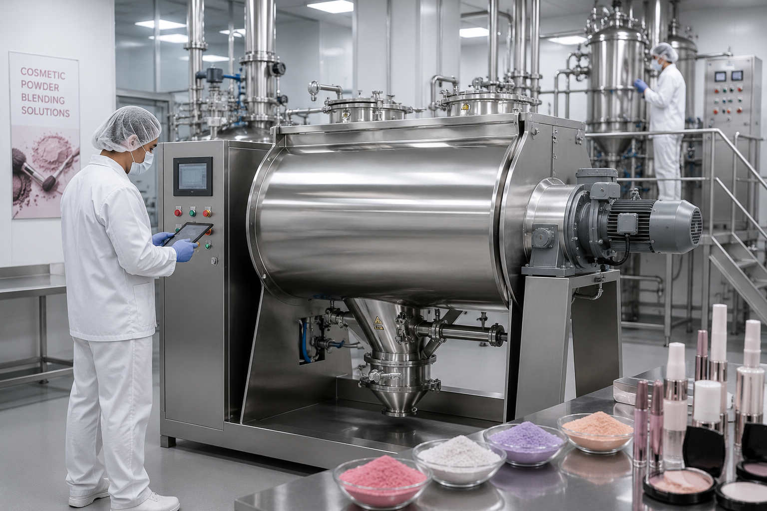 cosmetic powder blending equipment