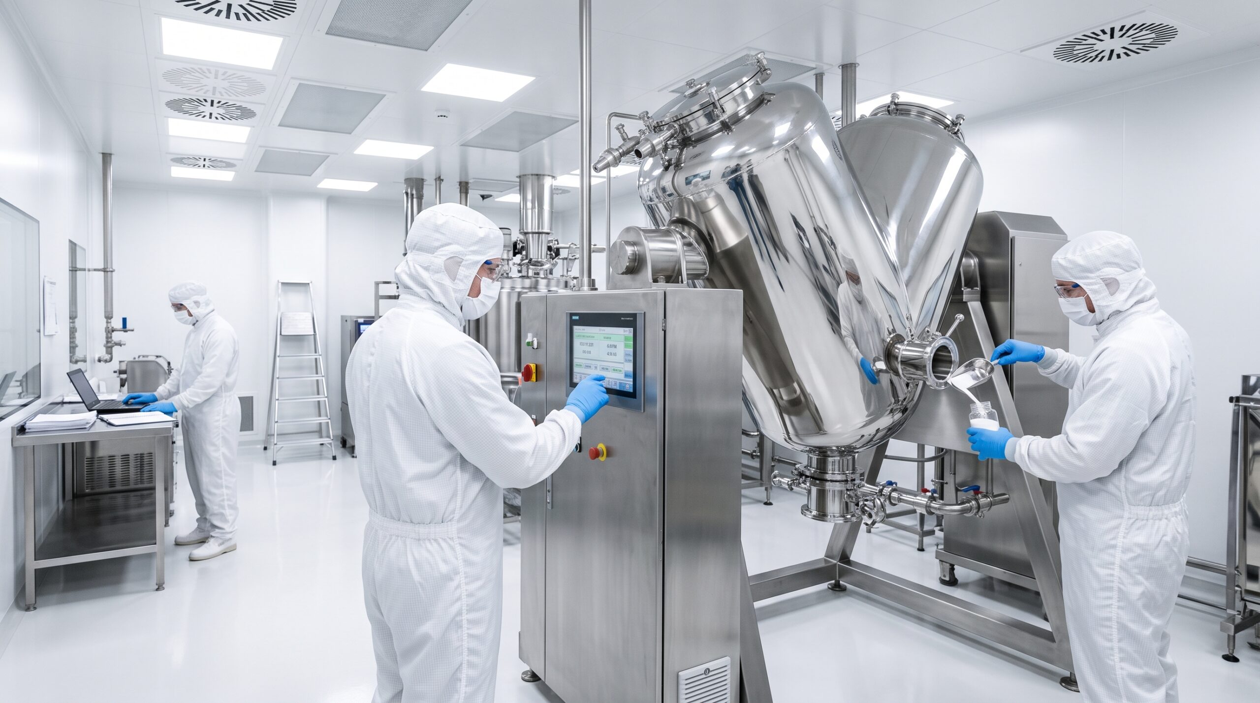 pharmaceutical powder blending equipment